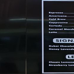 Menu screens