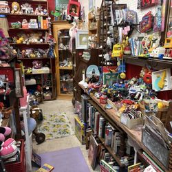 Renaissance of Atlantic Highlands - A corner with a bunch of toys, books and other stuff