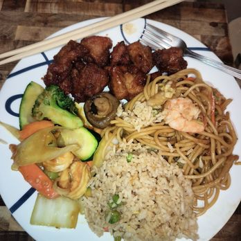 King Wok - Plated order with fried rice - Asian Fusion Near Me - Denver, Colorado King Wok - Plated order with fried rice - Asian Fusion Near Me - Denver, Colorado
