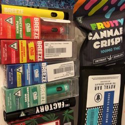 RIZE - Iron Mountain - Breeze disposable capes, edibles