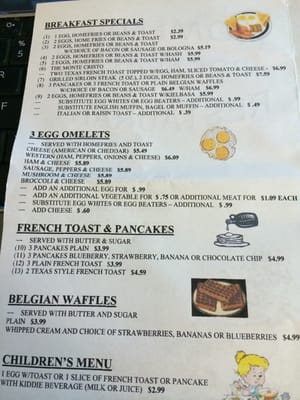 Menu photo 8 Homefries Restaurant Johnston, RI