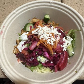 King Tuts - Chicken shawarma bowl - Food Trucks Near Me - Nashville, Tennessee