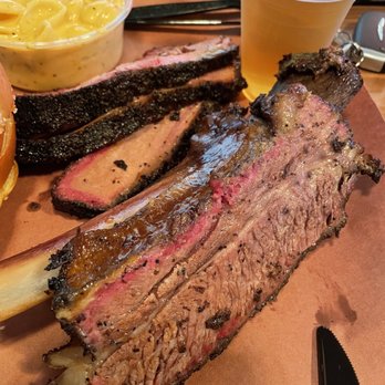 la Barbecue - The incredible beef ribs, Shells and Cheese, and 1 lb. Brisket - Barbeque Near Me - Austin, Texas