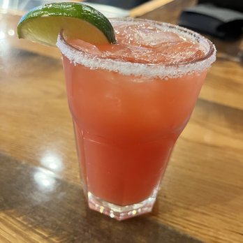 Ghost Fleet - Pretty but Disappointing Watermelon Mezcal Margarita @Ghost Fleet - Bars Near Me - Woodbridge, Virginia