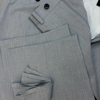 Liberty Village Alterations - Suit pants hemming -- After - Sewing & Alterations Near Me - Toronto, Ontario Liberty Village Alterations - Suit pants hemming -- After - Sewing & Alterations Near Me - Toronto, Ontario