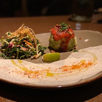 Root Down - Dungeness Crab and Avocado tacos - New American Near Me - Denver, Colorado