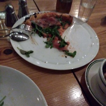 Lucia’s Berkeley - Prushetti & arugala with spicy oil....delicious. - Pizza Near Me - Berkeley, California