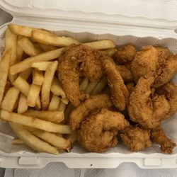 Seafood Legend - Fried Shrimp & French fries