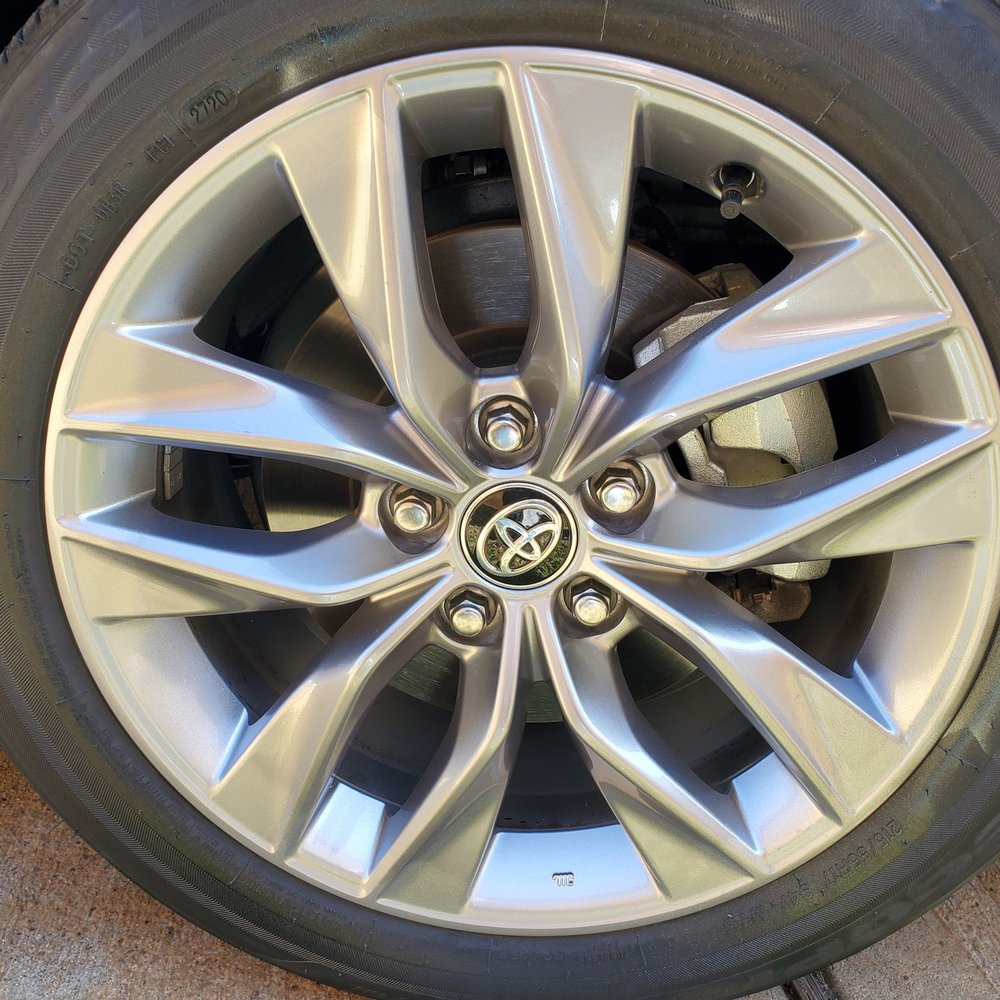 After touch up repair