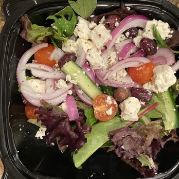 Crust Pizza - Greek Salad - Pizza Near Me - Bel Air, Maryland