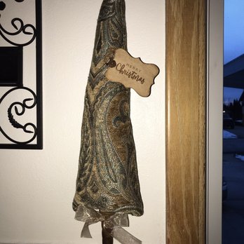 re:Craft and Relic - A sweet vintage fabric and rusty bells tree I bought today. - Arts & Crafts Near Me - Franklin, Wisconsin