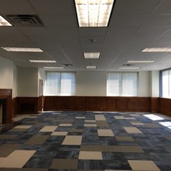 theCENTER - The Fireside Rm can be rented out and holds around 45 people.