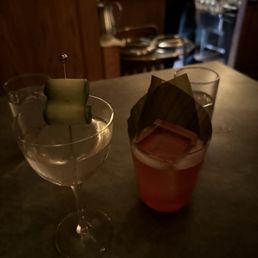 Taziki martini on the left Taziki martini on the left