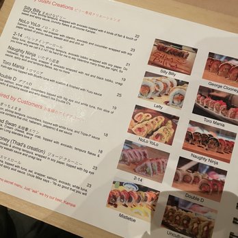 Billy Sushi - Menu - Japanese Near Me - Minneapolis, Minnesota Billy Sushi - Menu - Japanese Near Me - Minneapolis, Minnesota