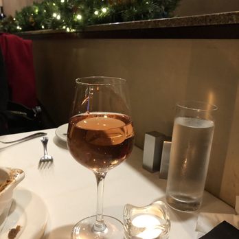 Spencer's for Steak and Chops - Glass of rose - Steakhouses Near Me - San Jose, California