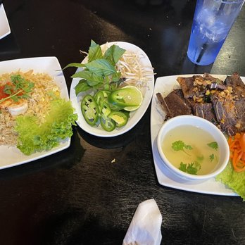 Viet Soul - S5. Seafood Fried Rice B3. Grilled Beef Banh Mi - Vietnamese Near Me - Richmond, Texas Viet Soul - S5. Seafood Fried Rice B3. Grilled Beef Banh Mi - Vietnamese Near Me - Richmond, Texas