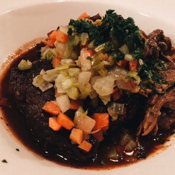 La Cuchara - The braised beef shin -- super soft and tender, great comfort meal - Basque Near Me - Baltimore, Maryland