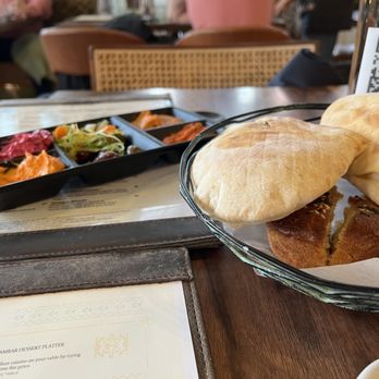 Ambar Shaw - Dips and pita - Modern European Near Me - Washington, DC, District of Columbia