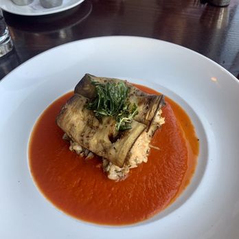 The Pullman - Eggplant Cannelloni (made vegan) - New American Near Me - Glenwood Springs, Colorado The Pullman - Eggplant Cannelloni (made vegan) - New American Near Me - Glenwood Springs, Colorado