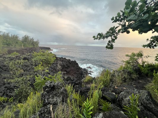 Kehena Black Sand Beach by null