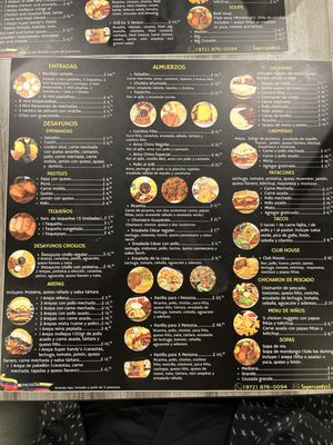 Menu photo 1 Super Sandys Flower Mound, TX