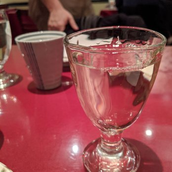 Katsuno - White Peach Sake, it's sweet so it's listed under the desert sakes. - Japanese Near Me - Forest Hills, New York