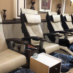 Polished - The massage chairs are the best after a long day!