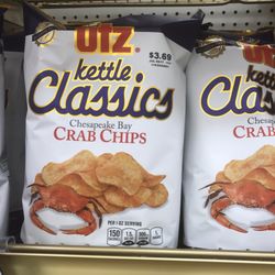 Utz chips MD crab style