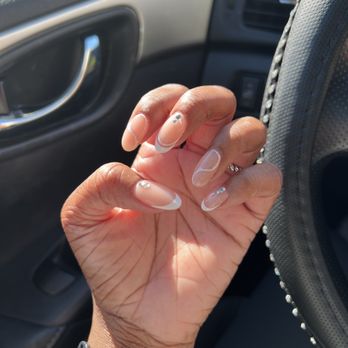 Nail Boutique - White French Tip Design - Nail Salons Near Me - Allen, Texas Nail Boutique - White French Tip Design - Nail Salons Near Me - Allen, Texas