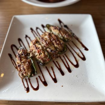 Agliolio - Sausage stuffed jalapeño - Italian Near Me - Boynton Beach, Florida Agliolio - Sausage stuffed jalapeño - Italian Near Me - Boynton Beach, Florida