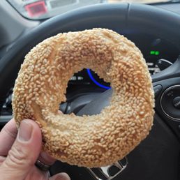 Sesame seeds bagel Sesame seeds bagel