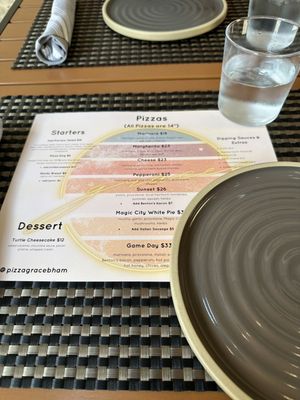 Menu photo 7 Pizza Grace Birmingham, AL