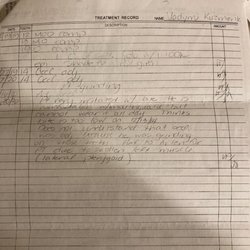 Vibhuti Patel, DDS - Part 2 of my medical history with the missed treatment notes and completely non-sense diagnose.