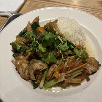 SAIGON'S CORNER Authentic Vietnamese Cuisine - Basil chicken rice - Vietnamese Near Me - Iowa City, Iowa