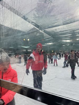 Heavenly Village Ice Rink by null