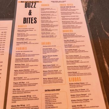 Buzz & Bites - Katy - Menu - Autumn 2024 - Coffee & Tea Near Me - Katy, Texas
