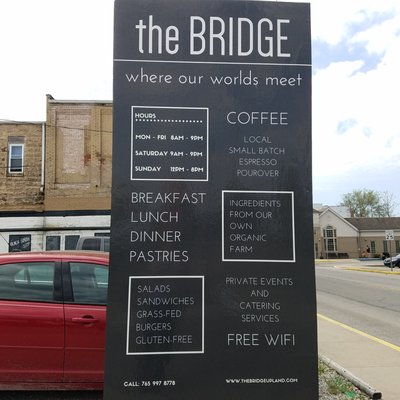 Menu photo 4 The Bridge Cafe Upland, IN
