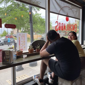Enchilados Taqueria - Indoor seating bar. - Mexican Near Me - Toronto, Ontario