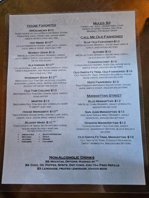 Menu photo 8 The Taproom at Old Town Albuquerque, NM Menu photo 8 The Taproom at Old Town Albuquerque, NM