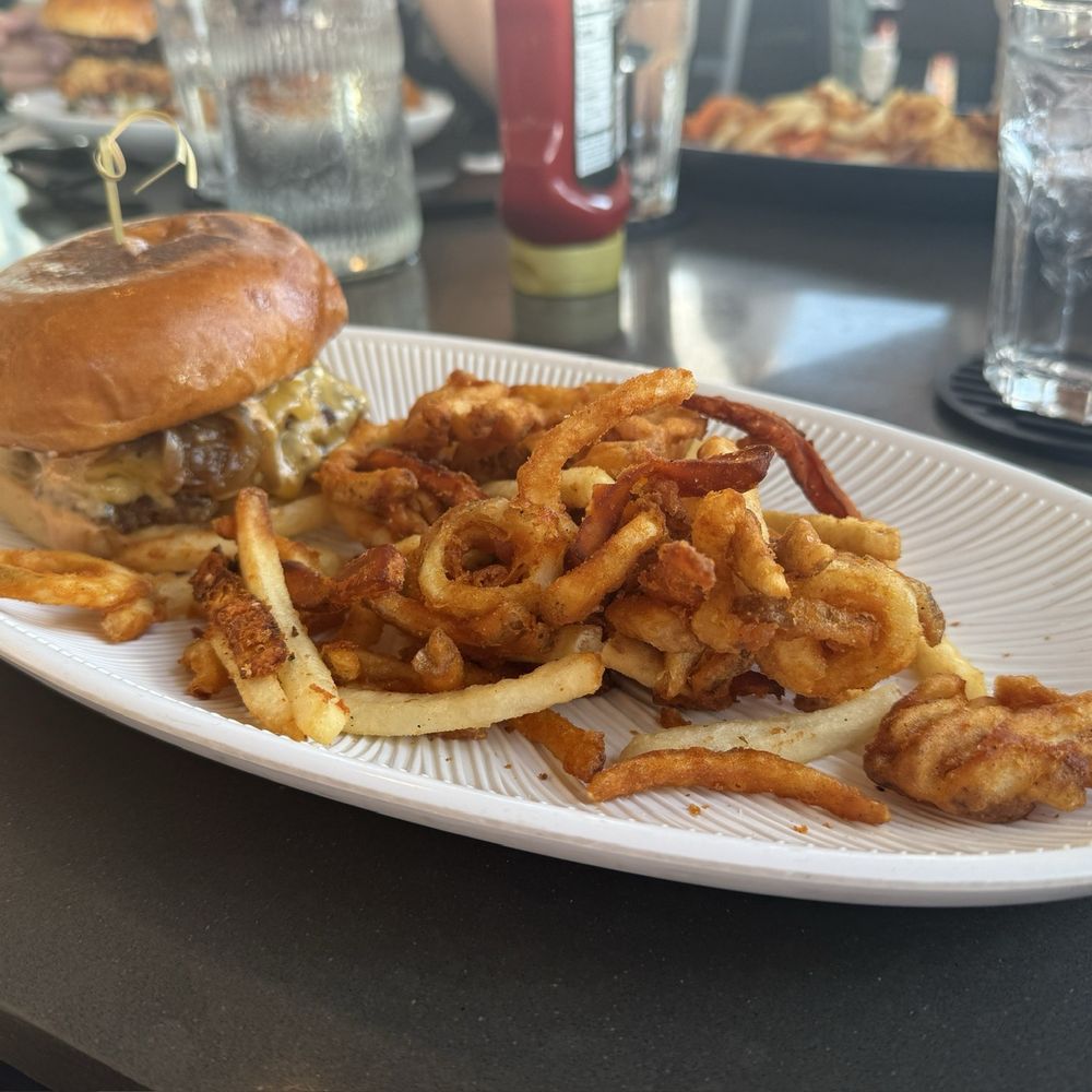 Coco Deck - Double burger and funky fries - Mexican Near Me - Lahaina, Hawaii
