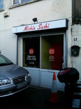 Michie Sushi - the front door - outside - Sushi Bars Near Me - Dublin, D Michie Sushi - the front door - outside - Sushi Bars Near Me - Dublin, D