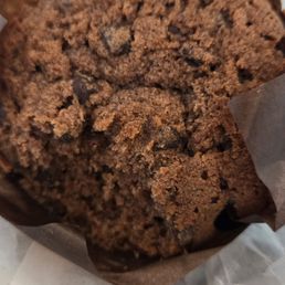 Chocolate Chocolate chip muffin