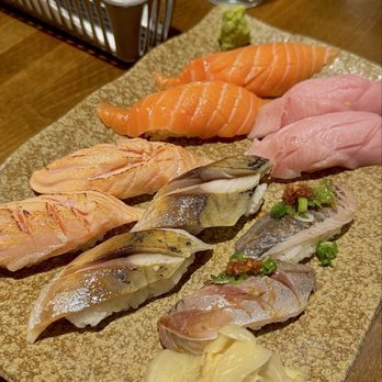 Sambi - Salmon, Aburi Salmon, Hamachi, Aji, Aburi Saba | 鮭･炙り鮭*ハマチ*鯵･炙り鯖 - Japanese Near Me - Beaverton, Oregon