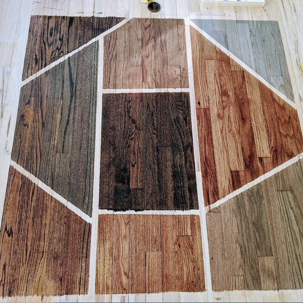 KC Flooring Experts - Hardwood Stain Color Selection Process - Flooring Near Me