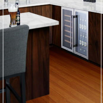 DCI Cabinets Direct - Beverage cooler installation in Wixom, MI - Kitchen & Bath Near Me - Wixom, Michigan