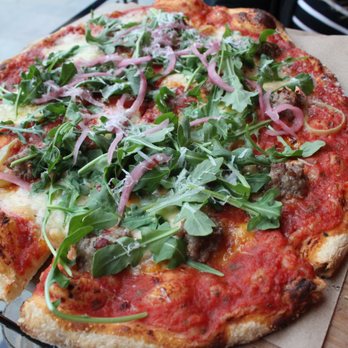Indaco - sausage pizza - Italian Near Me - Charleston, South Carolina