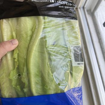 Brothers Produce - a person holding a bag of lettuce - Fruits & Veggies Near Me - Paterson, New Jersey