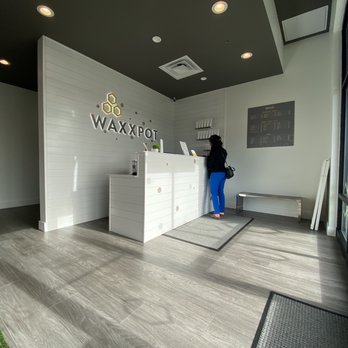 Waxxpot Middletown Commons - Front desk with wax "menu" - Waxing Near Me - Louisville, Kentucky Waxxpot Middletown Commons - Front desk with wax "menu" - Waxing Near Me - Louisville, Kentucky