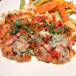 Tuscan Romano Herb Crusted Chicken