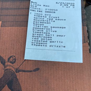 Blaze Pizza - The order - Salad Near Me - Cerritos, California